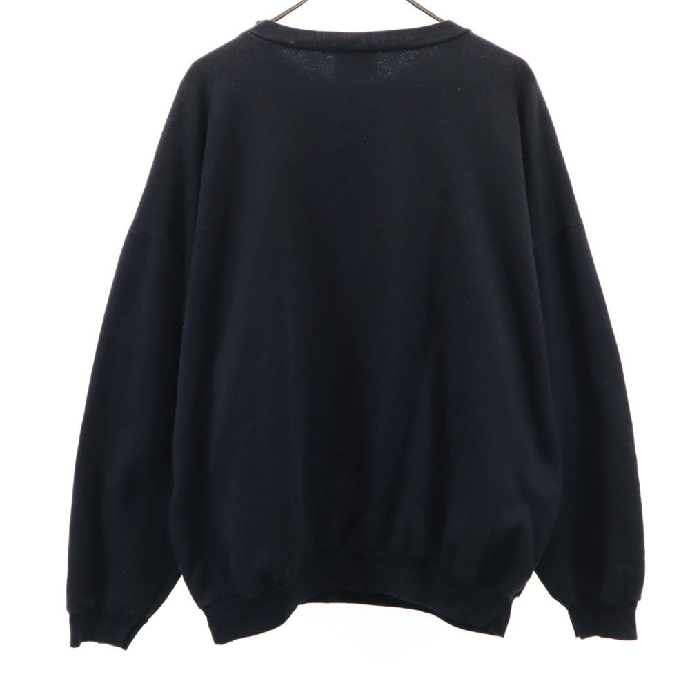 ノベルティーズ 90s カナダ製 オールド スヌーピープリント 長袖 スウェット トレーナー XL ブラック NOVEL TEEZ 裏起毛 メンズ