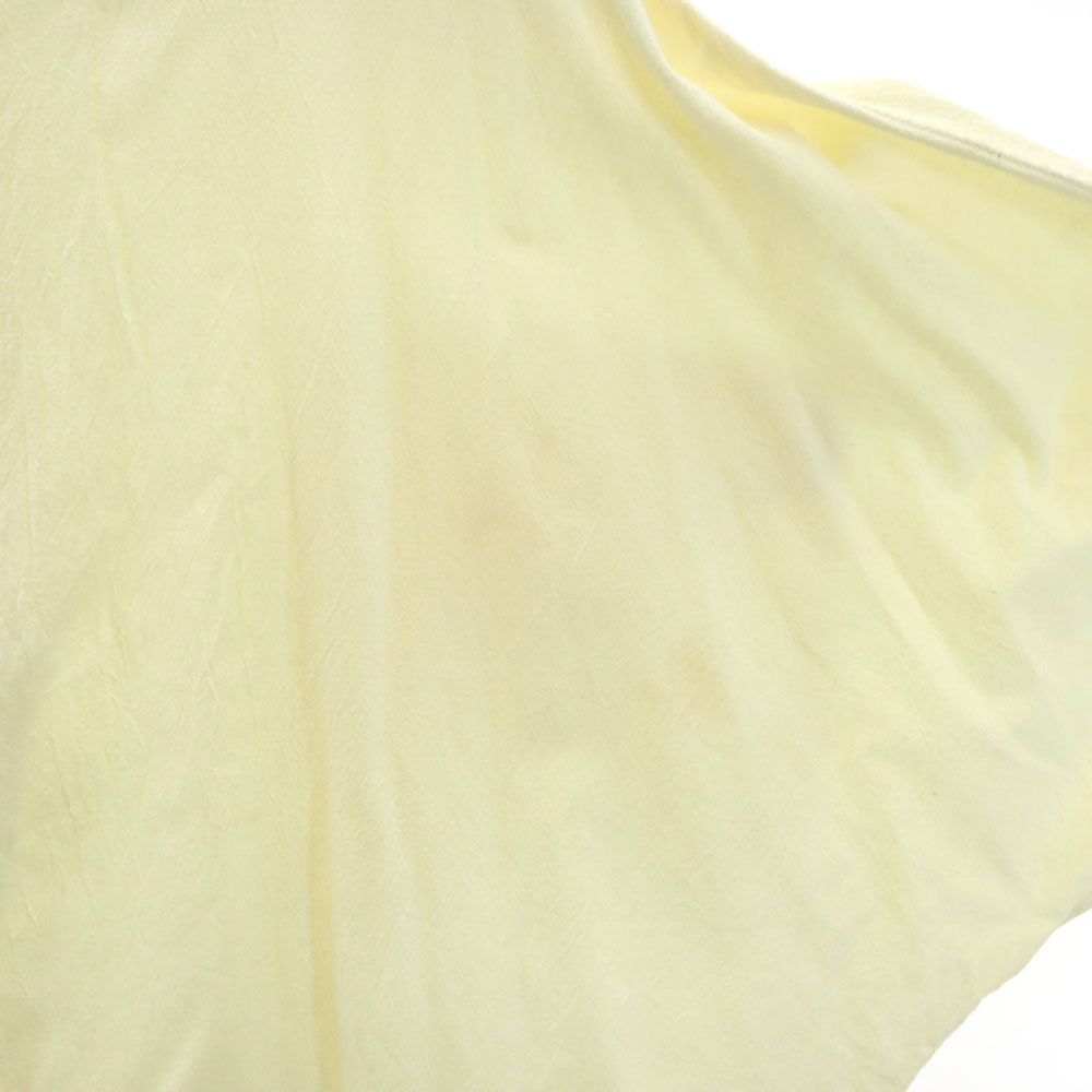 Born to Be Worn 90s オールド 長袖 ハーフジップ シャツ L イエロー系 メンズ