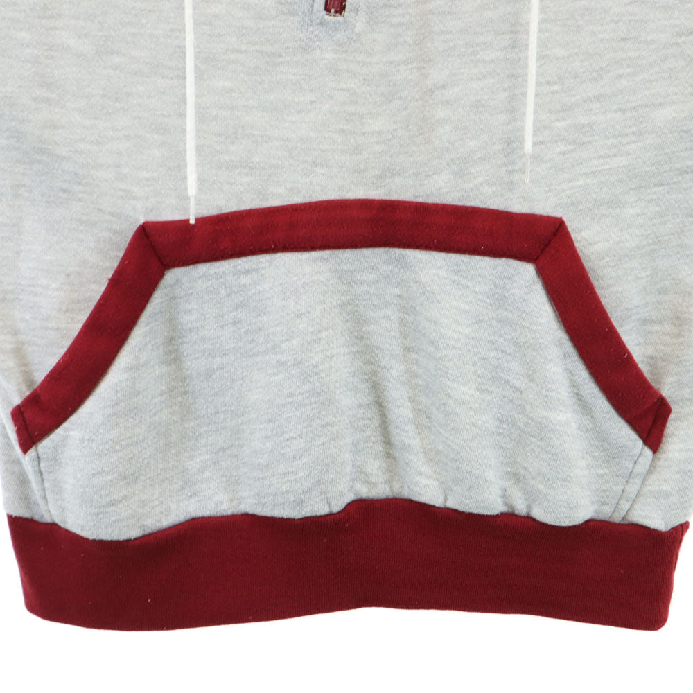 ナイキ 70s 80s ヴィンテージ オレンジタグ 長袖 ハーフジップ スウェットパーカー L グレー NIKE 裏起毛 プルオーバー メンズ