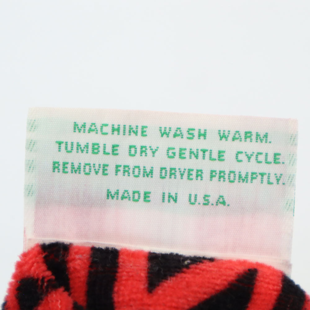 ultra sport ltd. 80s 90s USA製 オールド 総柄 ベロア ジャケット S 赤 メンズ