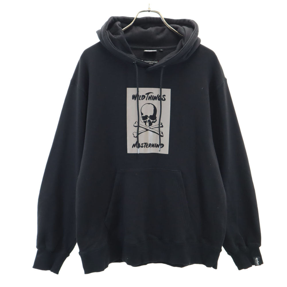 WILDTHINGS ワイルドシングス マスターマインド 長袖 スウェットパーカー M ブラック系 Mastermind JAPAN メンズ