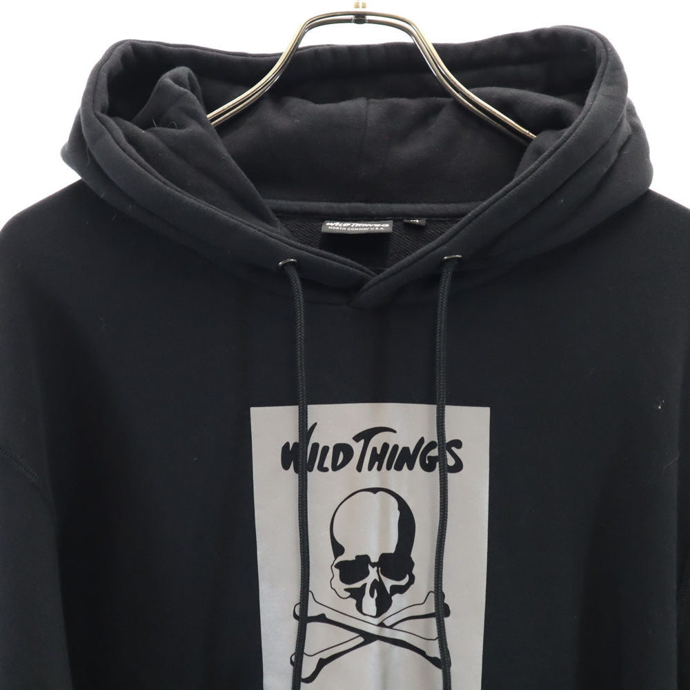 WILDTHINGS ワイルドシングス マスターマインド 長袖 スウェットパーカー M ブラック系 Mastermind JAPAN メンズ