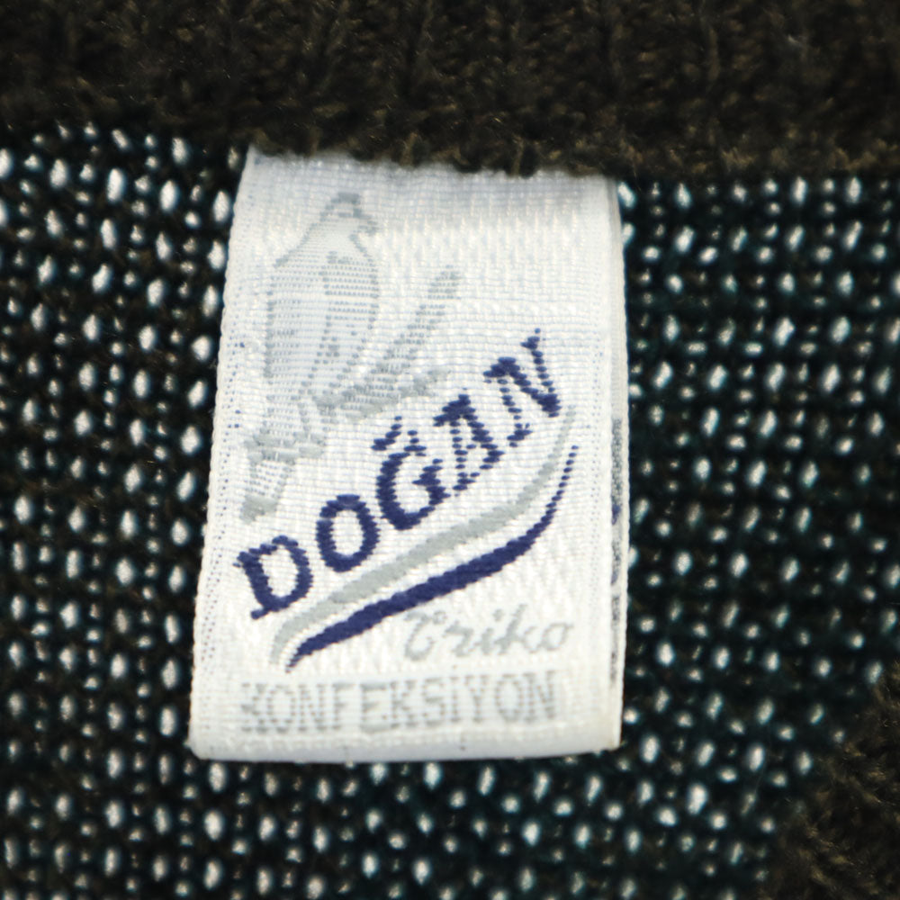 DOGAN 90s オールド 長袖 セーター グリーン系 ニット メンズ