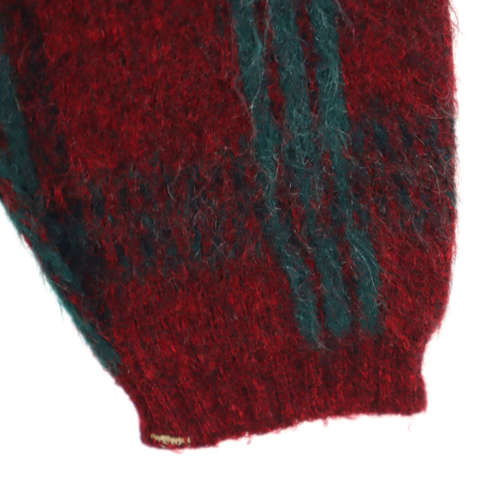 キングスウェイ 60s 70s ヴィンテージ モヘア 長袖 Vネック セーター レッド系 ニット メンズ