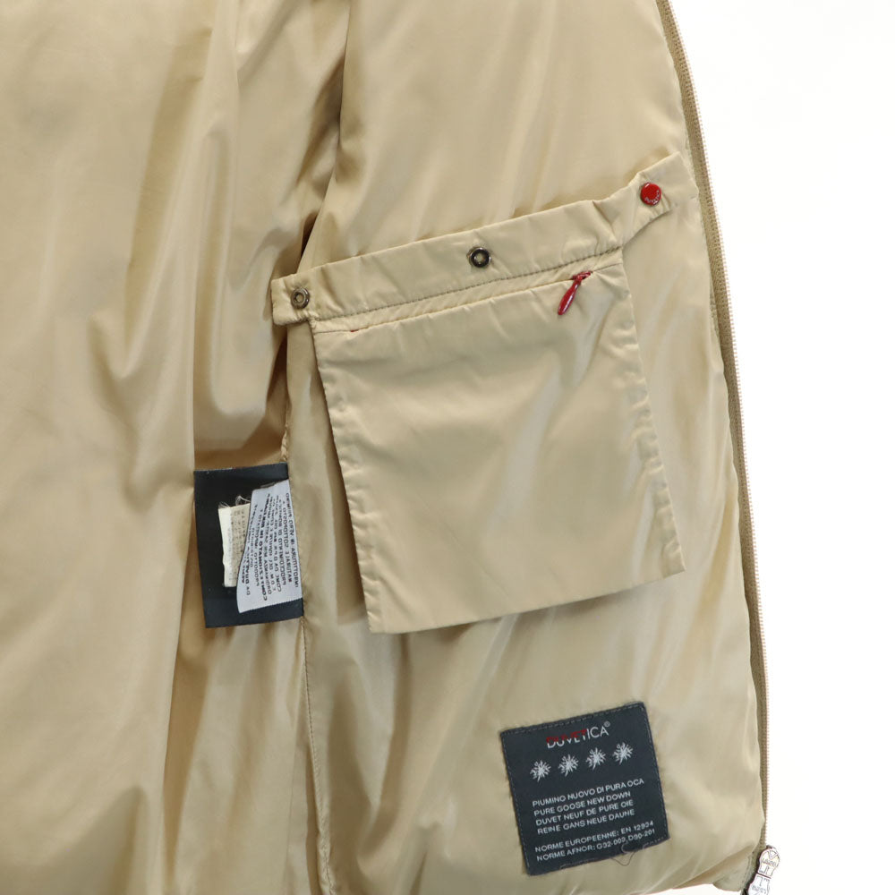 DUVETICA デュベティカ ブルガリア製 ADHARA アダラ ダウンジャケット 38 ベージュ レディース