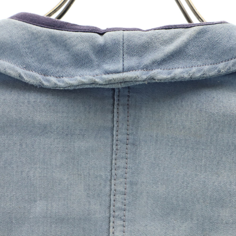 アドルフラフォン 50s ヴィンテージ フランス製 モールスキン ワークジャケット ライトブルー フレンチワーク メンズ