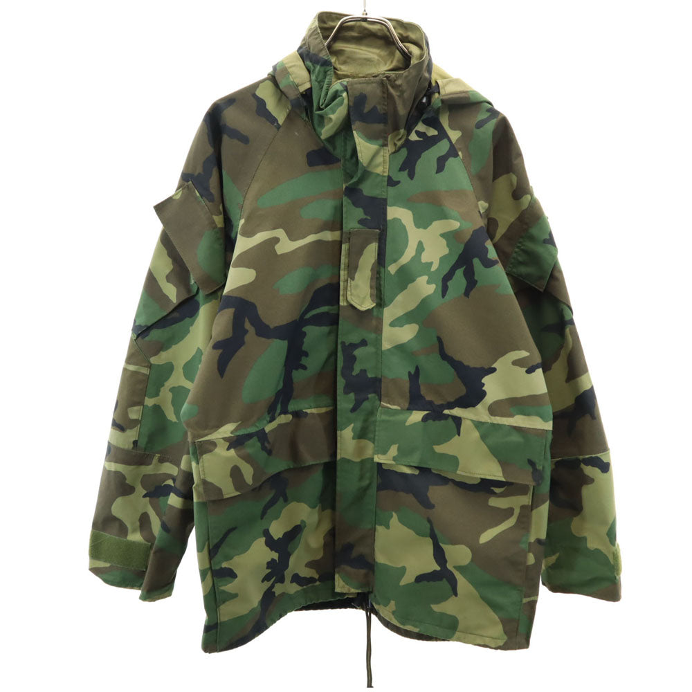 US ARMY アメリカ軍 90s GEN後期 GORE-TEX ウッドランドカモ ECWCS オールド マウンテンパーカー S カーキ ミリタリー メンズ