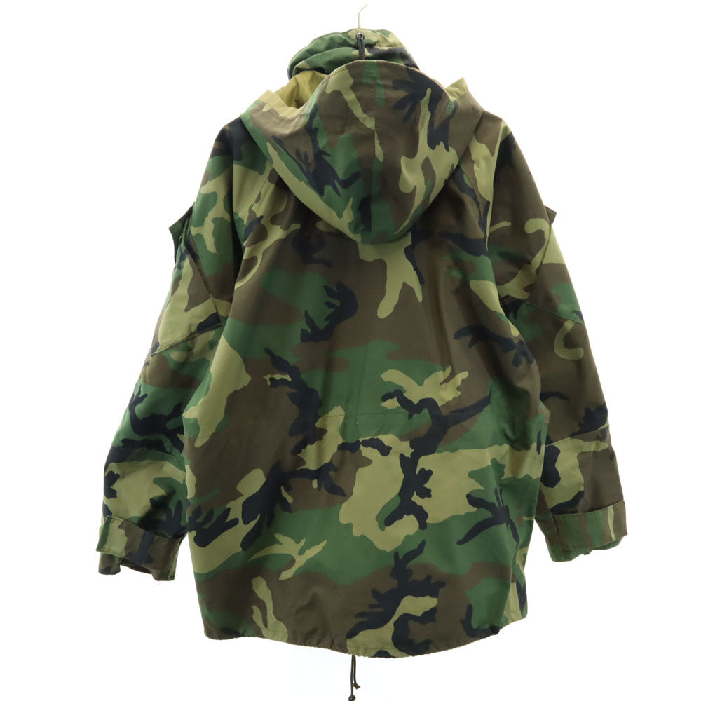 US ARMY アメリカ軍 90s GEN後期 GORE-TEX ウッドランドカモ ECWCS オールド マウンテンパーカー S カーキ ミリタリー メンズ