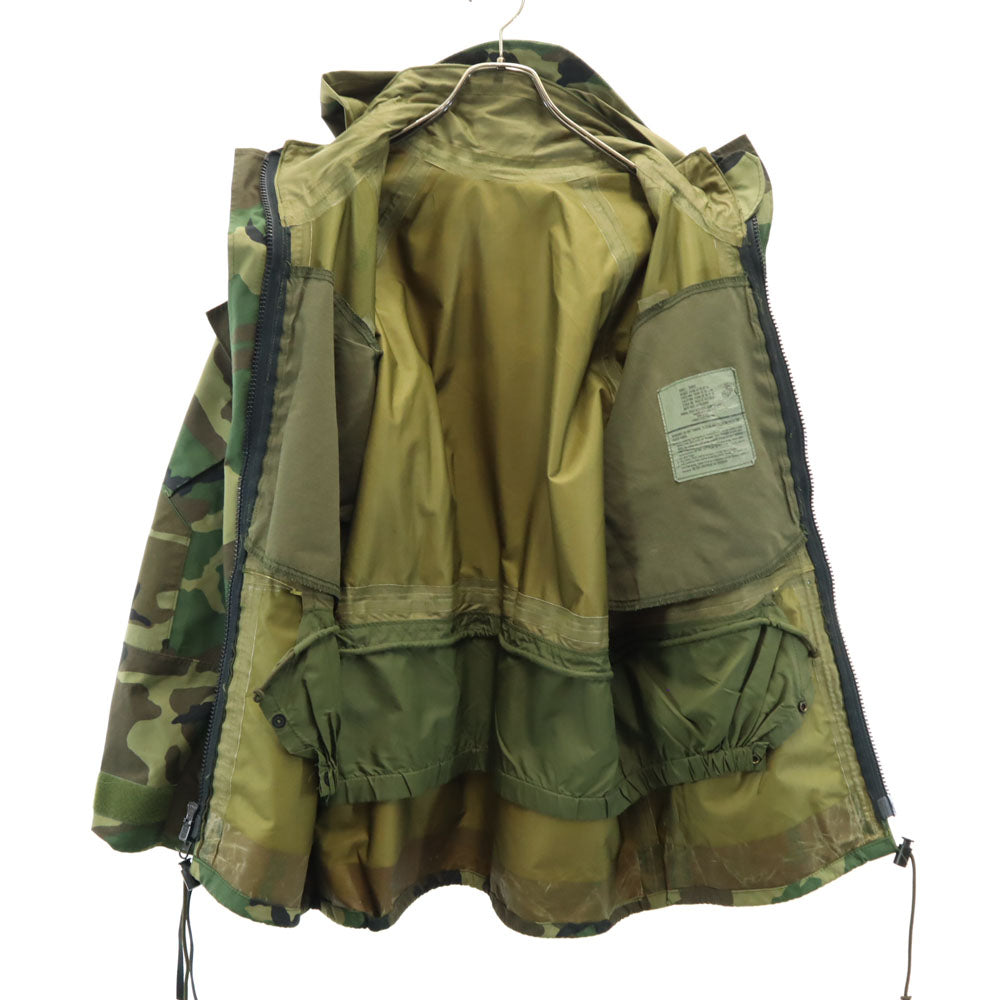 US ARMY アメリカ軍 90s GEN後期 GORE-TEX ウッドランドカモ ECWCS オールド マウンテンパーカー S カーキ ミリタリー メンズ