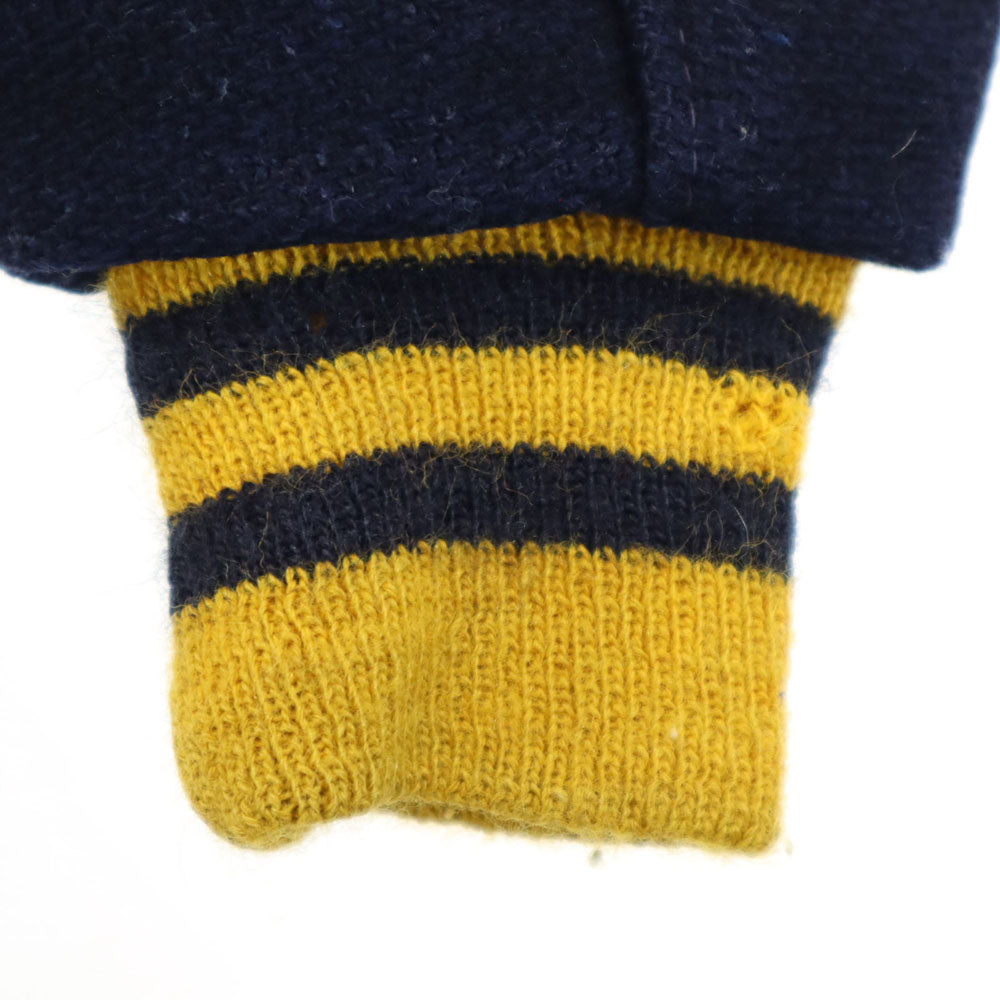 DeLONG デロング 70s ヴィンテージ セーラースタ 長袖 スタジャン 38 ネイビー系 メンズ