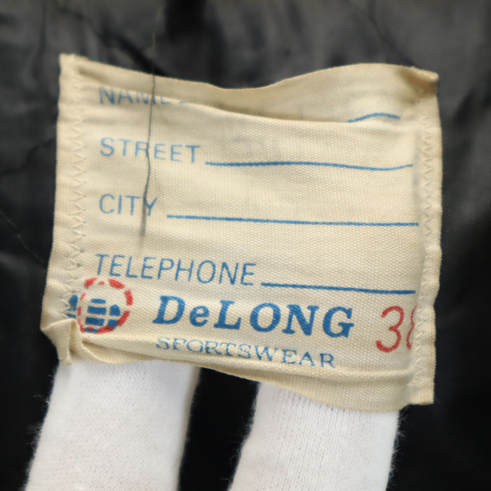DeLONG デロング 70s ヴィンテージ セーラースタ 長袖 スタジャン 38 ネイビー系 メンズ
