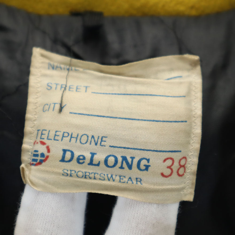 DeLONG デロング 70s ヴィンテージ セーラースタ 長袖 スタジャン 38 ネイビー系 メンズ