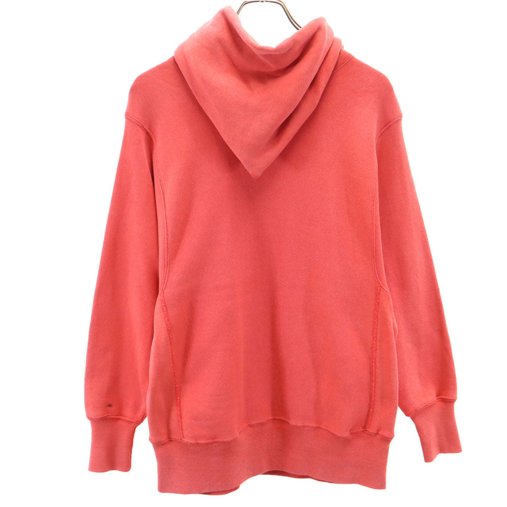 Champion チャンピオン 70s USA製 リバースウィーブ REVERSE WEAVE 単タグ 青単 ヴィンテージ 長袖 スウェットパーカー S レッド系 メンズ