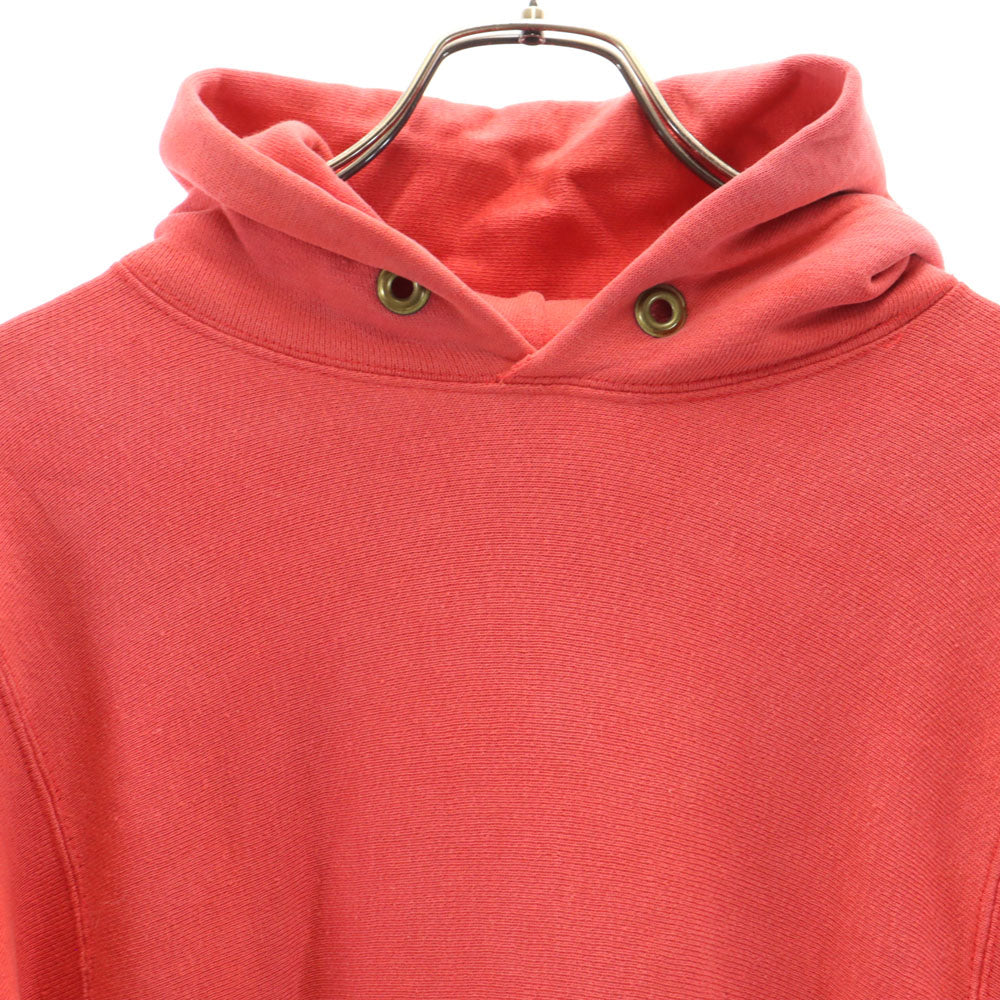 Champion チャンピオン 70s USA製 リバースウィーブ REVERSE WEAVE 単タグ 青単 ヴィンテージ 長袖 スウェットパーカー S レッド系 メンズ