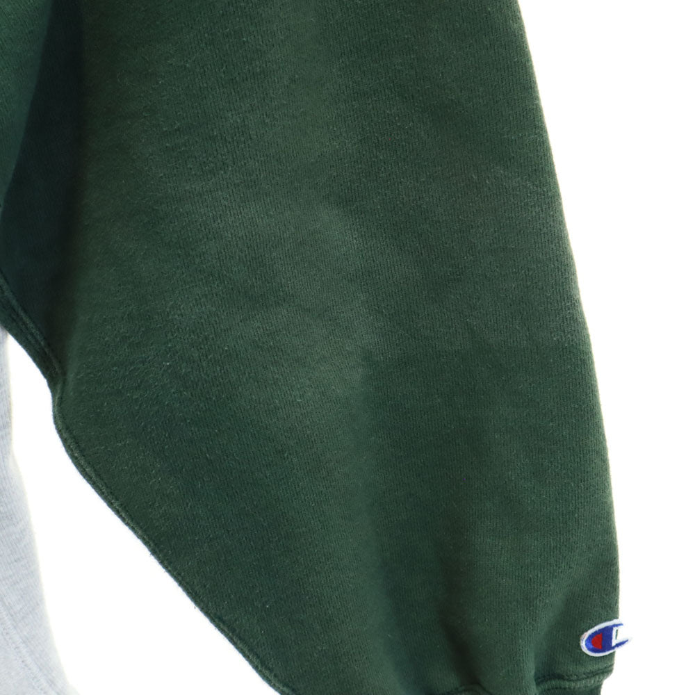 Champion チャンピオン 90s リバースウィーブ REVERSE WEAVE USA製 クレイジーパターン 刺繍タグ XXL 長袖 トレーナー XXL グレー系 スウェット 裏起毛 メンズ