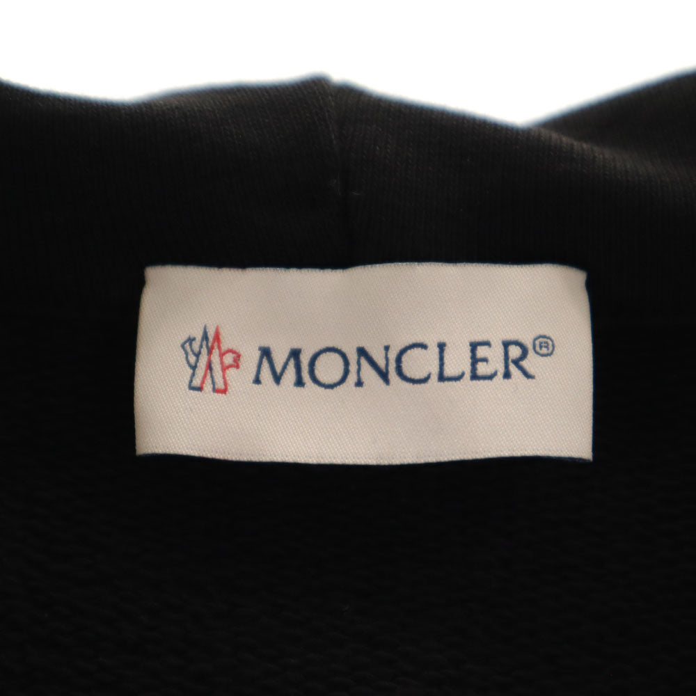 MONCLER モンクレール H10918G00047 長袖 スウェット ジップパーカー M ブラック ZIP UP CARDIGAN メンズ