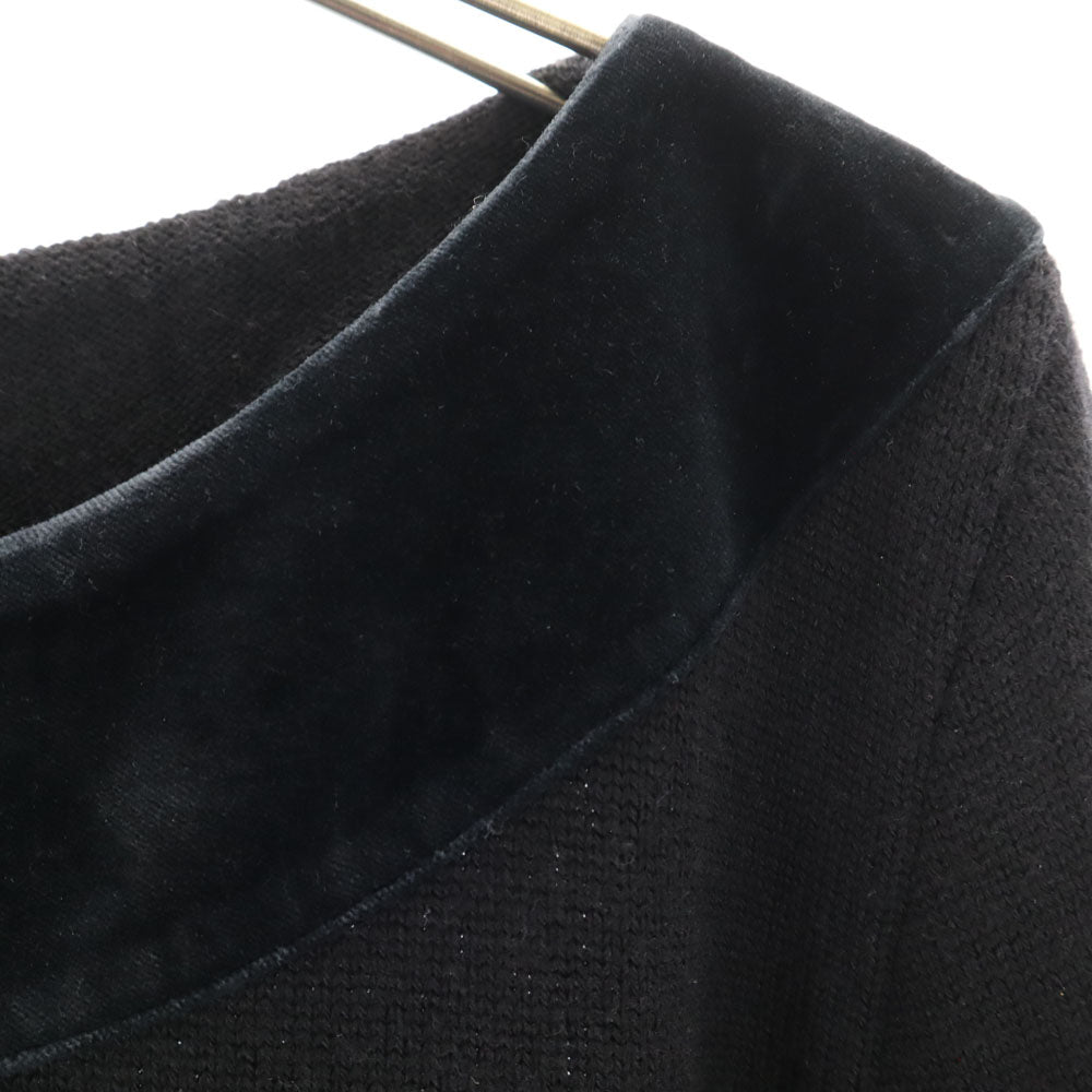 SalvatoreFerragamo サルバトーレフェラガモ 90s イタリア製 カシミヤブレンド オールド 長袖 セーター S ブラック ニット メンズ