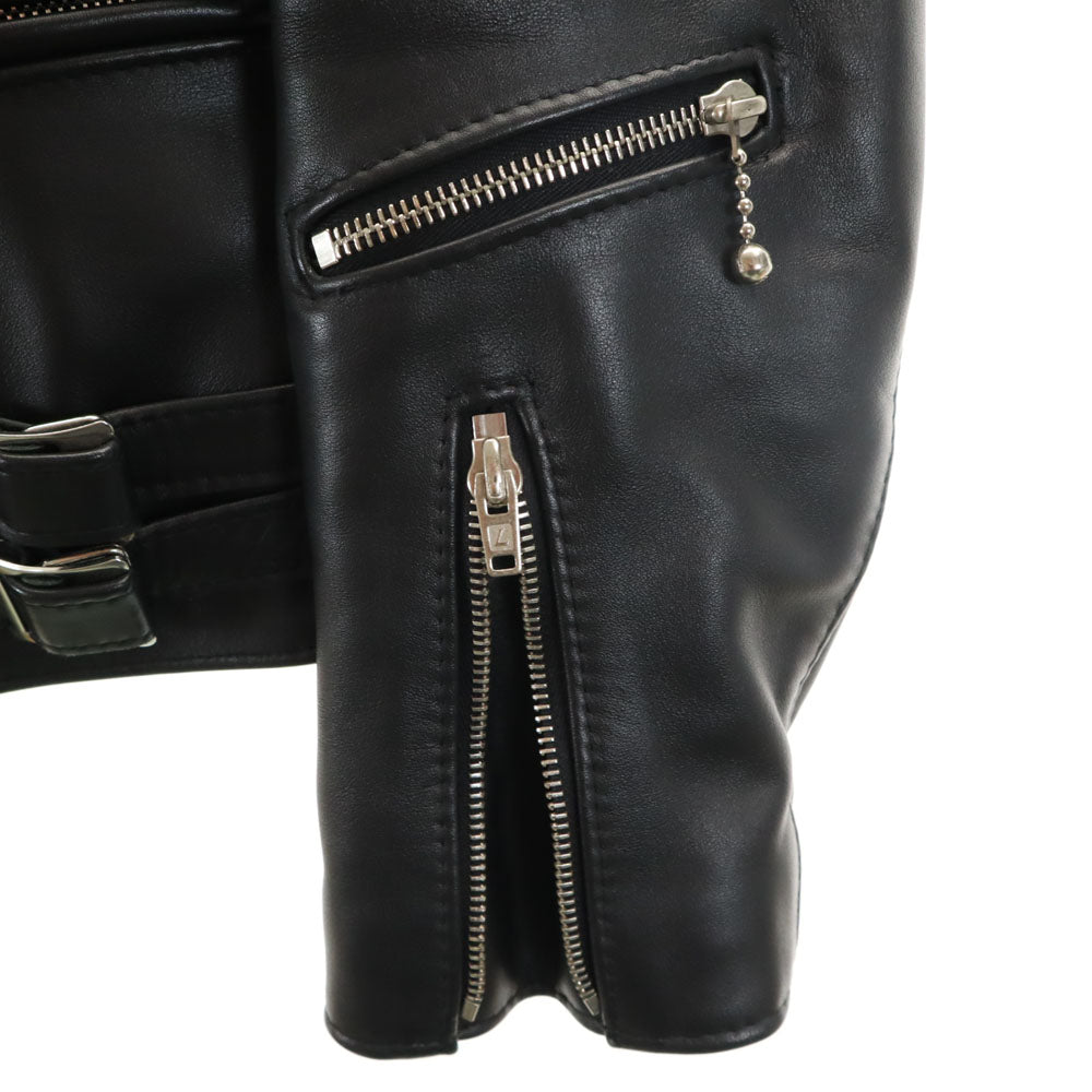 ルイスレザー イングランド製 Lightning ダブルライダースジャケット 40 ブラック Lewis Leathers AVIAKIT レザージャケット ライトニング メンズ