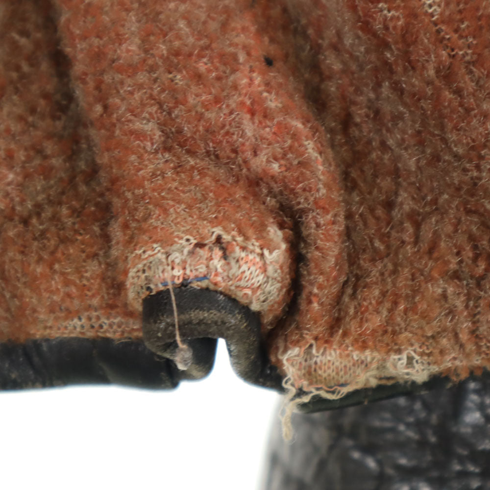 Million DOG 60s 70s ヴィンテージ ダブルライダースジャケット ブラック レザージャケット メンズ