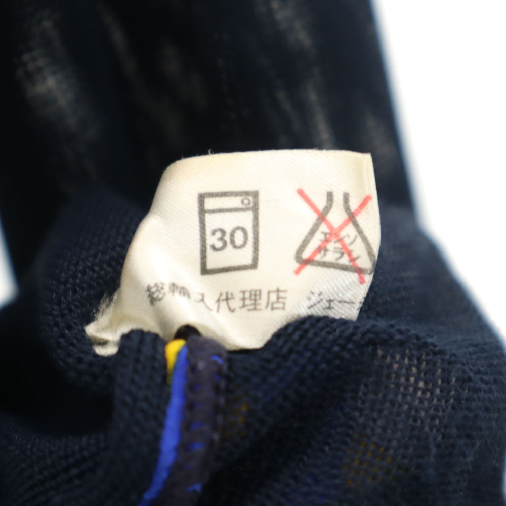 CELINE セリーヌ 90s イタリア製 オールド ジェーシーシ期 長袖 ニット 42 ネイビー レディース