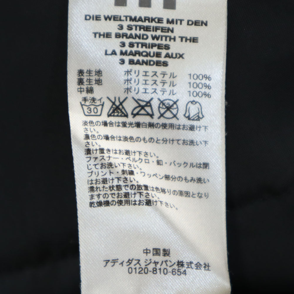 adidas アディダス 中綿ジャケット 150 ブラック系 キッズ