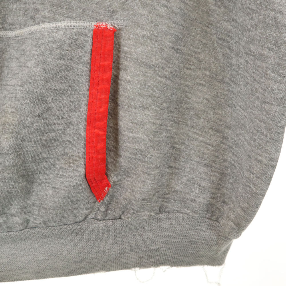 Champion チャンピオン 70s ヴィンテージ USA製 トリコタグ後期 長袖 ラグランスリーブ スウェット L グレー 裏起毛 メンズ