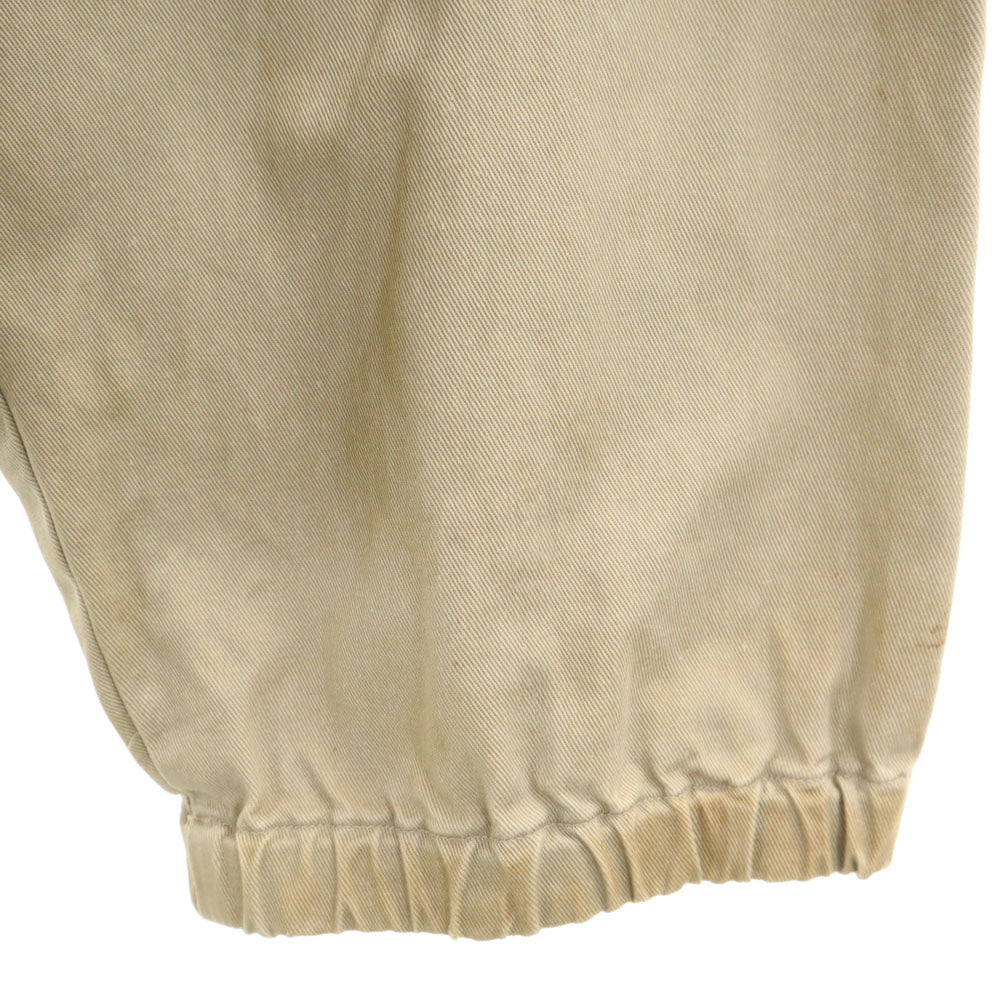 POLO RALPH LAUREN ポロラルフローレン 80s オールド USA製 ヴィンテージ スイングトップ L ベージュ チンスト ワッペン付き メンズ