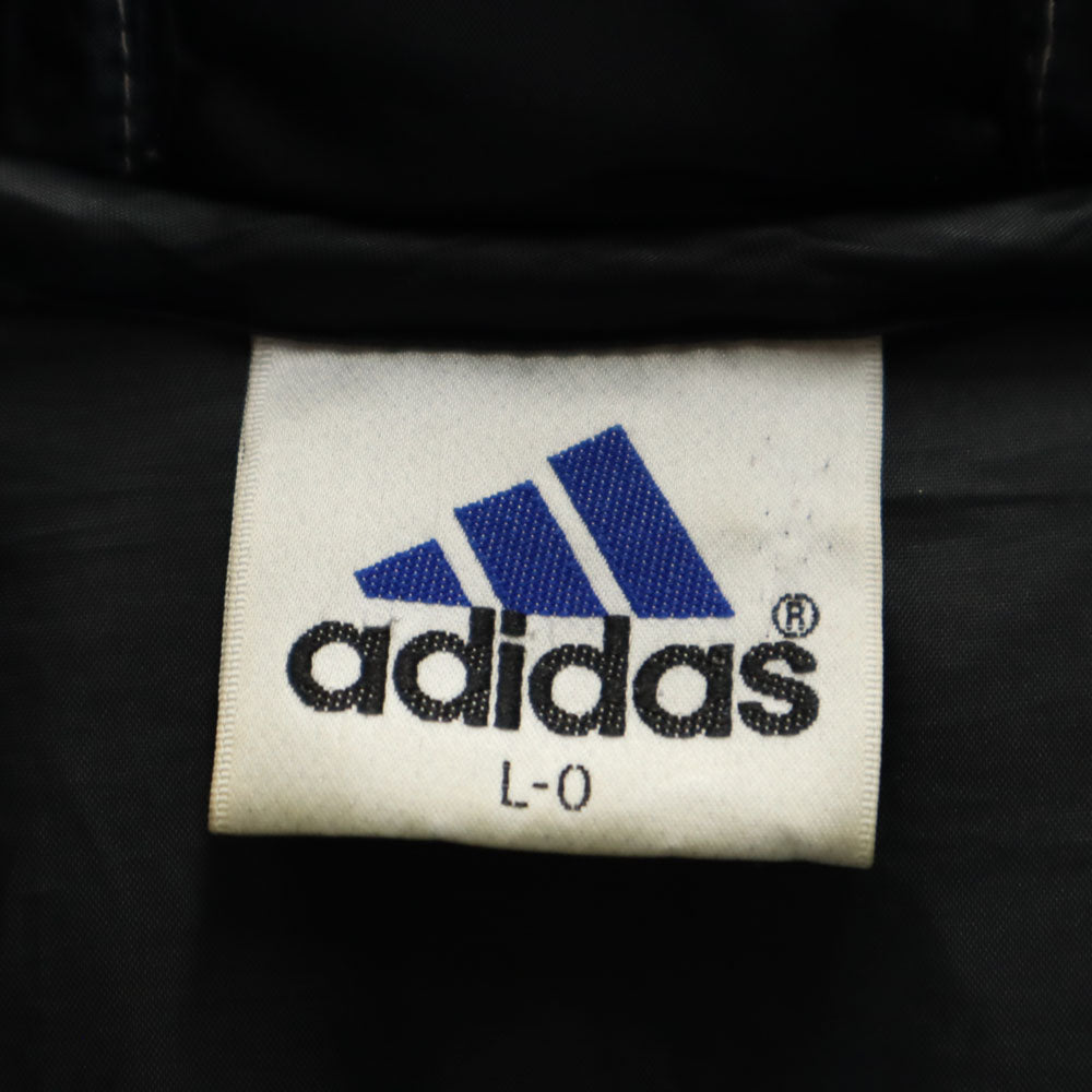 アディダス 90s デサント製 オールド ハイブリッド ダウンジャケット L-O ブラック adidas メンズ