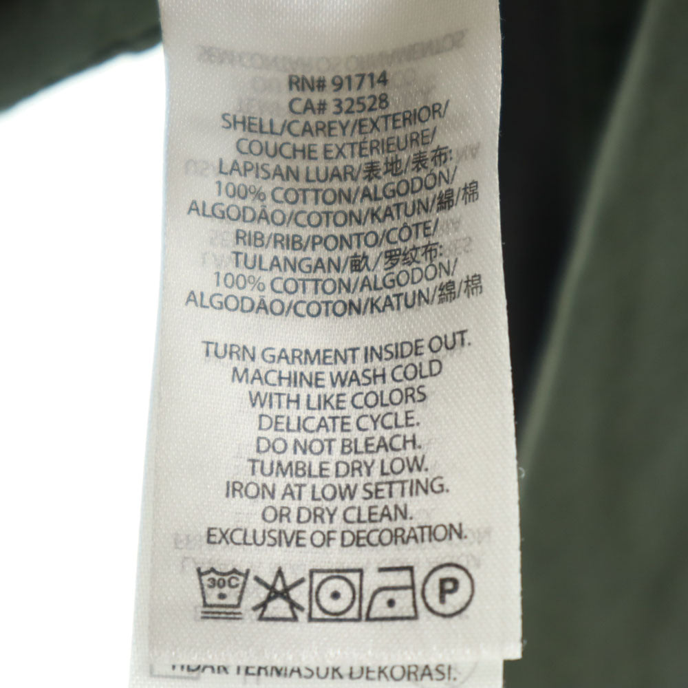 ARMANI EXCHANGE アルマーニエクスチェンジ コットンジャケット S カーキ ツートンカラー レディース