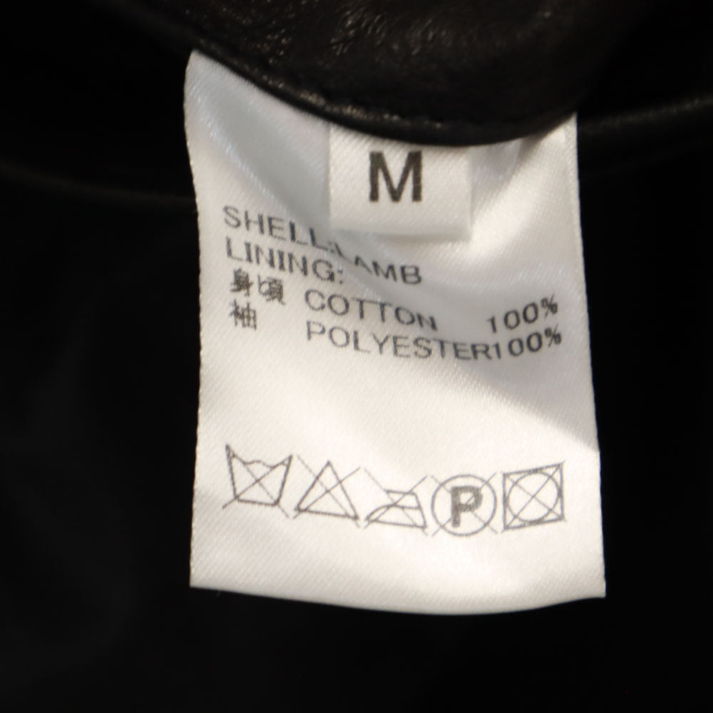 OTAGIRA レザージャケット M ブラック メンズ