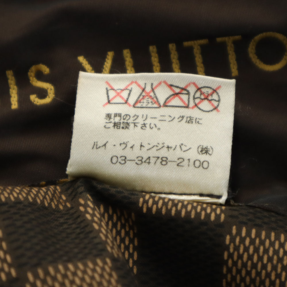 LOUIS VUITTON ルイヴィトン スコットランド製 レインジャケット M グレージュ カバーハンガー付 メンズ