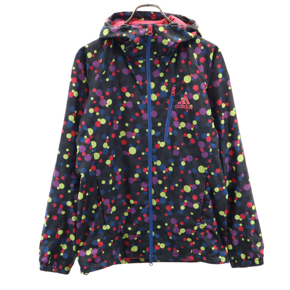 adidas アディダス ウインドブレーカー M チャコールグレー ジャケット 裏メッシュ レディース