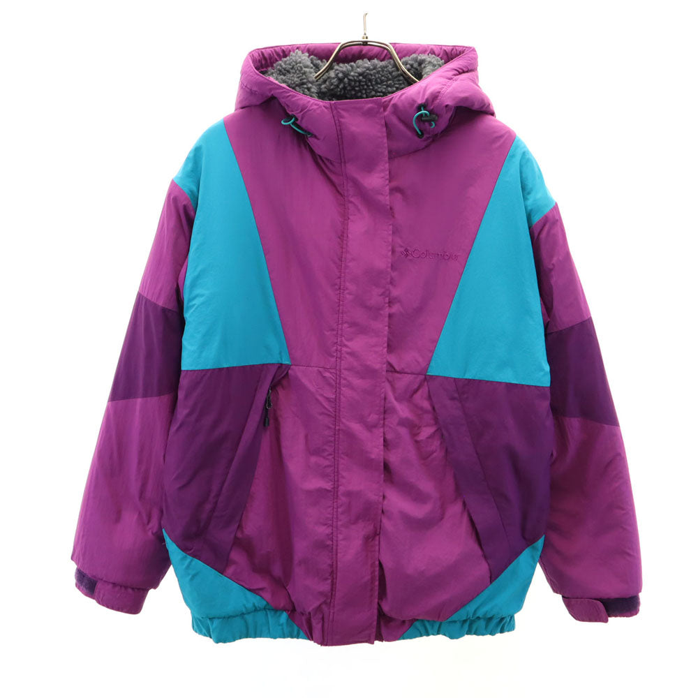 Columbia コロンビア PL3068 長袖 ナイロンジャケット M パープル系 アウトドア レディース