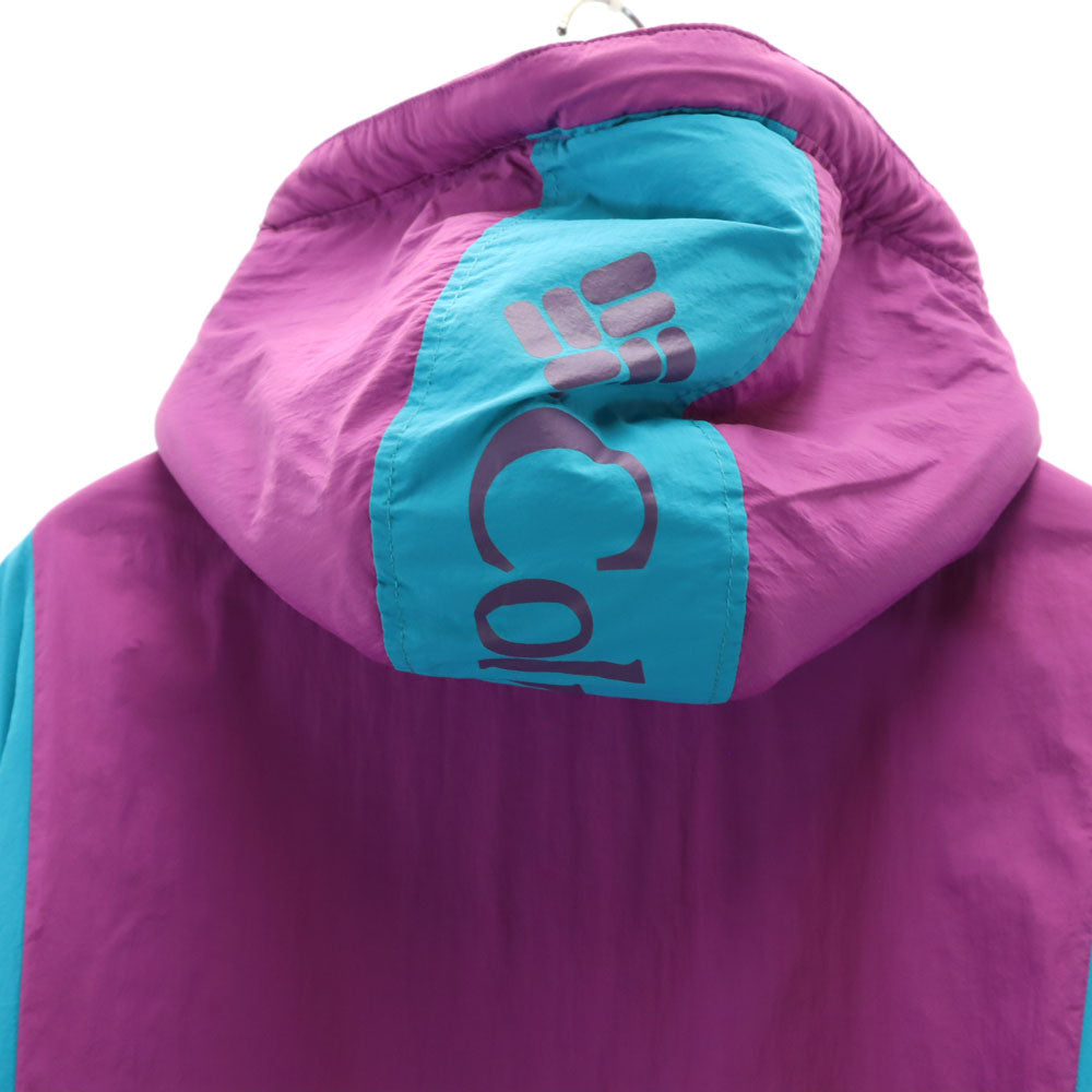 Columbia コロンビア PL3068 長袖 ナイロンジャケット M パープル系 アウトドア レディース