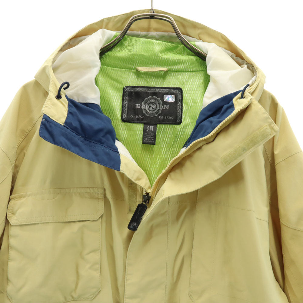 ローニン バートン スノーボード 長袖 ジャケット M イエロー系 RONIN BURTON メンズ