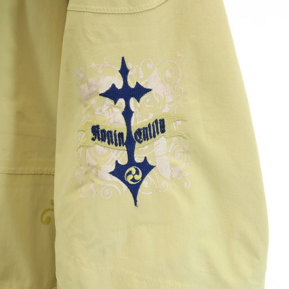 ローニン バートン スノーボード 長袖 ジャケット M イエロー系 RONIN BURTON メンズ