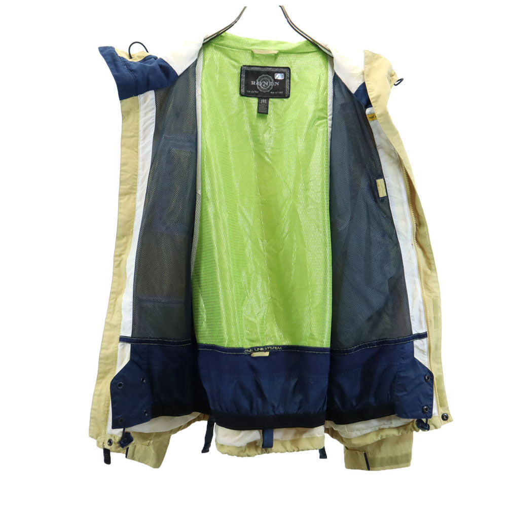 ローニン バートン スノーボード 長袖 ジャケット M イエロー系 RONIN BURTON メンズ