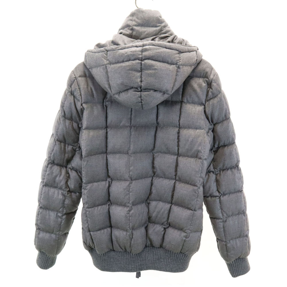DUVETICA デュベティカ エイケイエム ウール 長袖 ダウンジャケット XL グレー系 AKM フード レディース