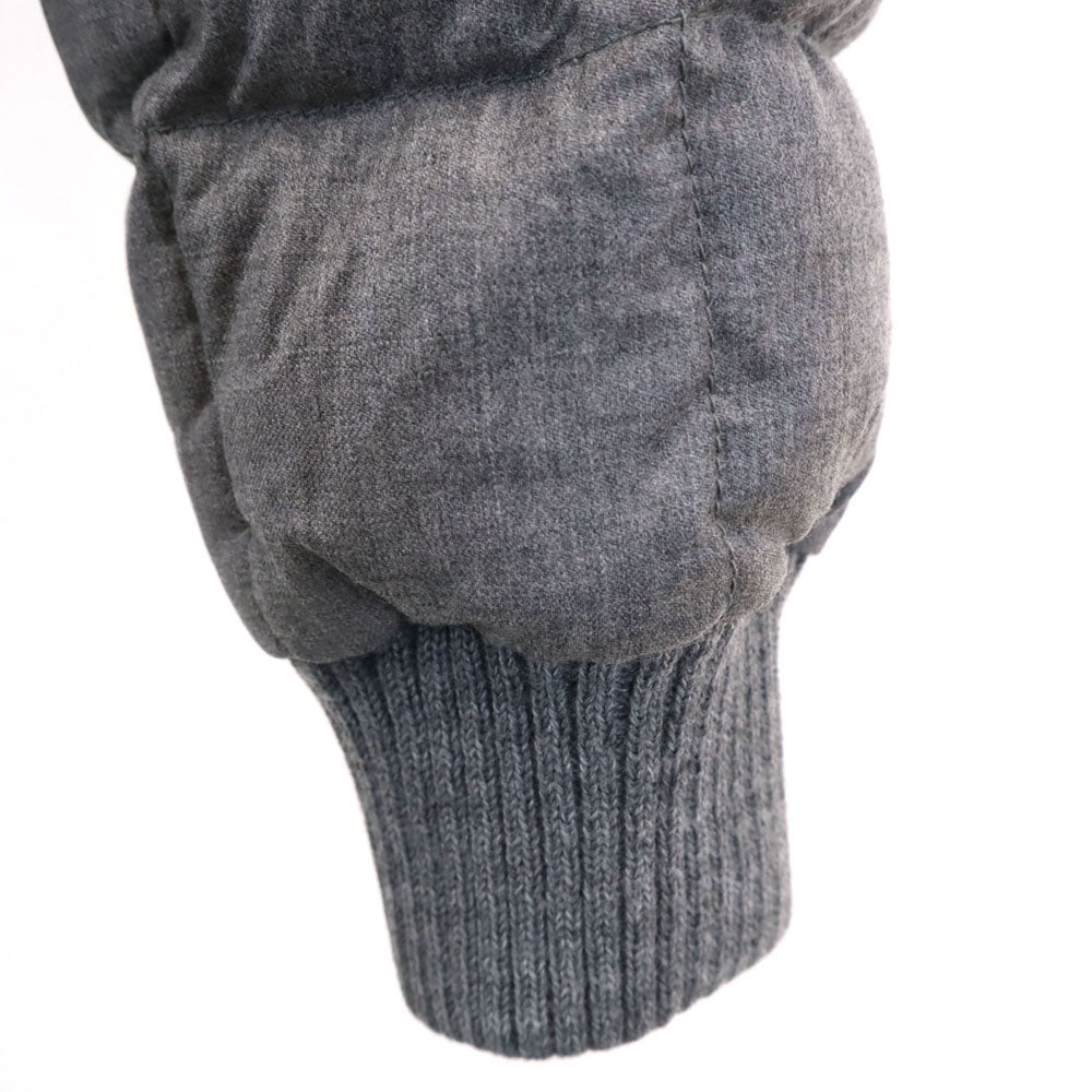 DUVETICA デュベティカ エイケイエム ウール 長袖 ダウンジャケット XL グレー系 AKM フード レディース