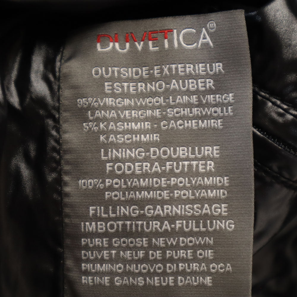 DUVETICA デュベティカ エイケイエム ウール 長袖 ダウンジャケット XL グレー系 AKM フード レディース