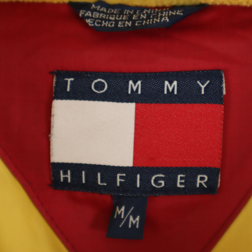 TOMMY HILFIGER トミーヒルフィガー 90s オールド フラッグタグ ダウンジャケット M レッド 他 フーディー アウトドア メンズ