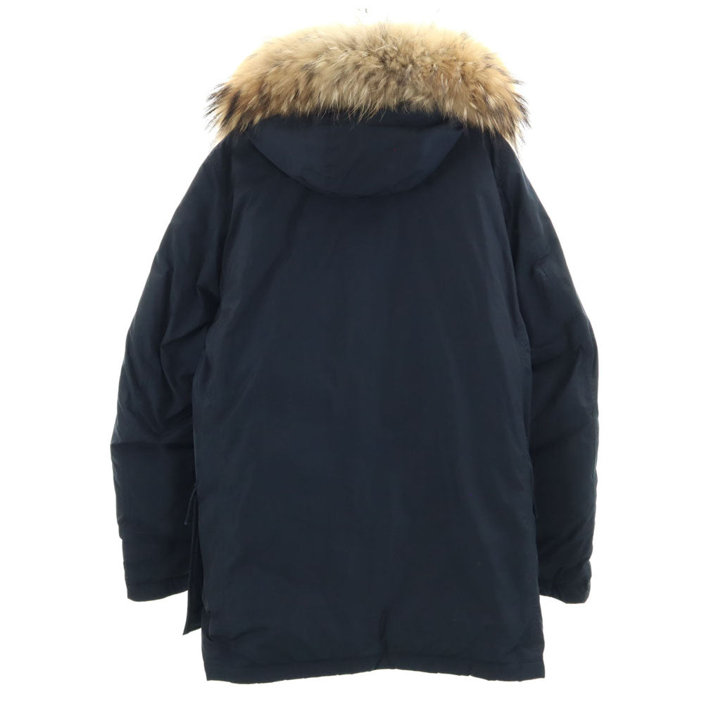 ウールリッチ モルドバ製 アークティック パーカー S ネイビー WOOLRICH ARCTIC PARKA たぬきファー メンズ