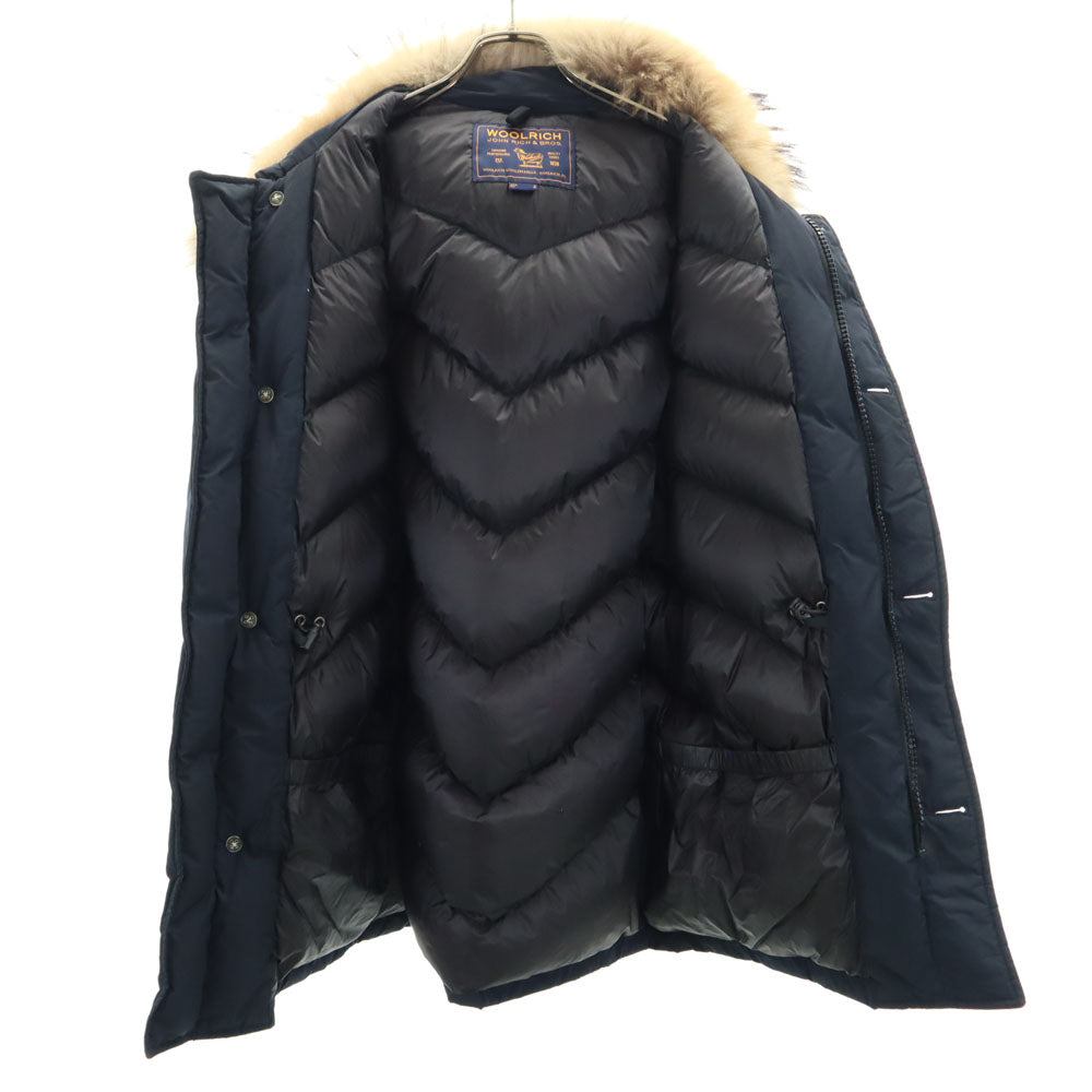 WOOLRICH ウールリッチ モルドバ製 アークティック パーカー S ネイビー ARCTIC PARKA たぬきファー メンズ