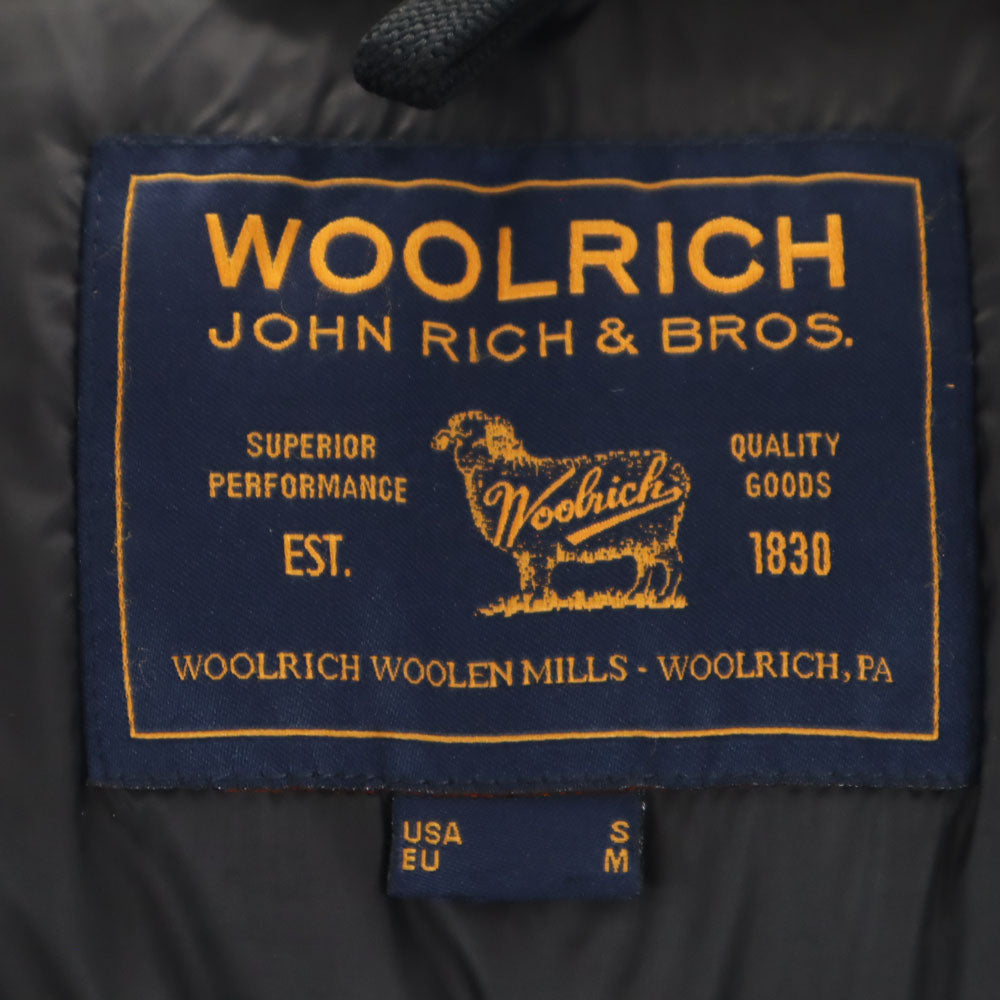 WOOLRICH ウールリッチ モルドバ製 アークティック パーカー S ネイビー ARCTIC PARKA たぬきファー メンズ