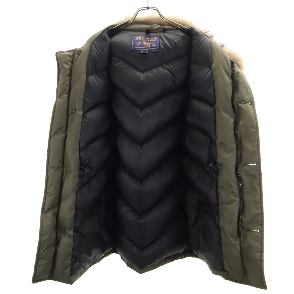 WOOLRICH ウールリッチ モルドバ製 アークティック パーカー S カーキ ARCTIC PARKA たぬきファー メンズ