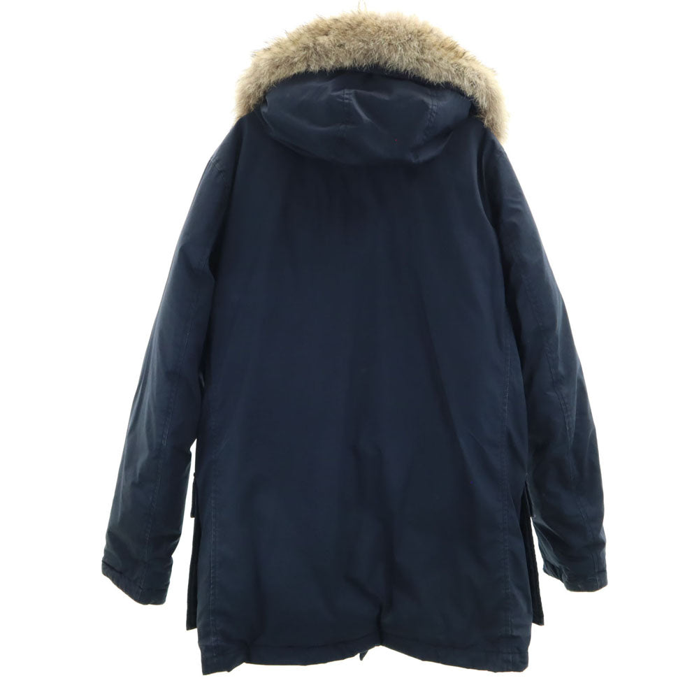 WOOLRICH ウールリッチ モルドバ製 アークティック パーカー S ネイビー ARCTIC PARKA たぬきファー メンズ