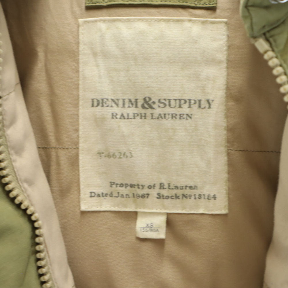 RALPH LAUREN ラルフローレン ダウンジャケット XS カーキ DENIM&SUPPLY レディース