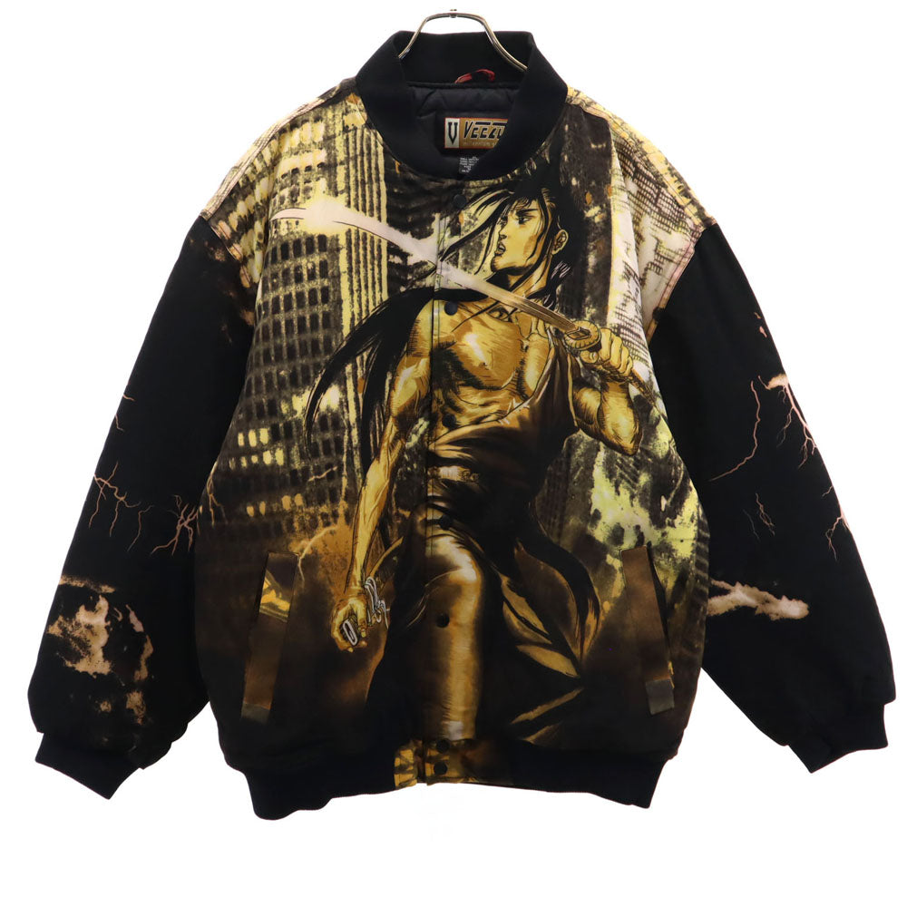 VEELO 90s 00s オールド 中綿ジャケット XL ブラック系 メンズ