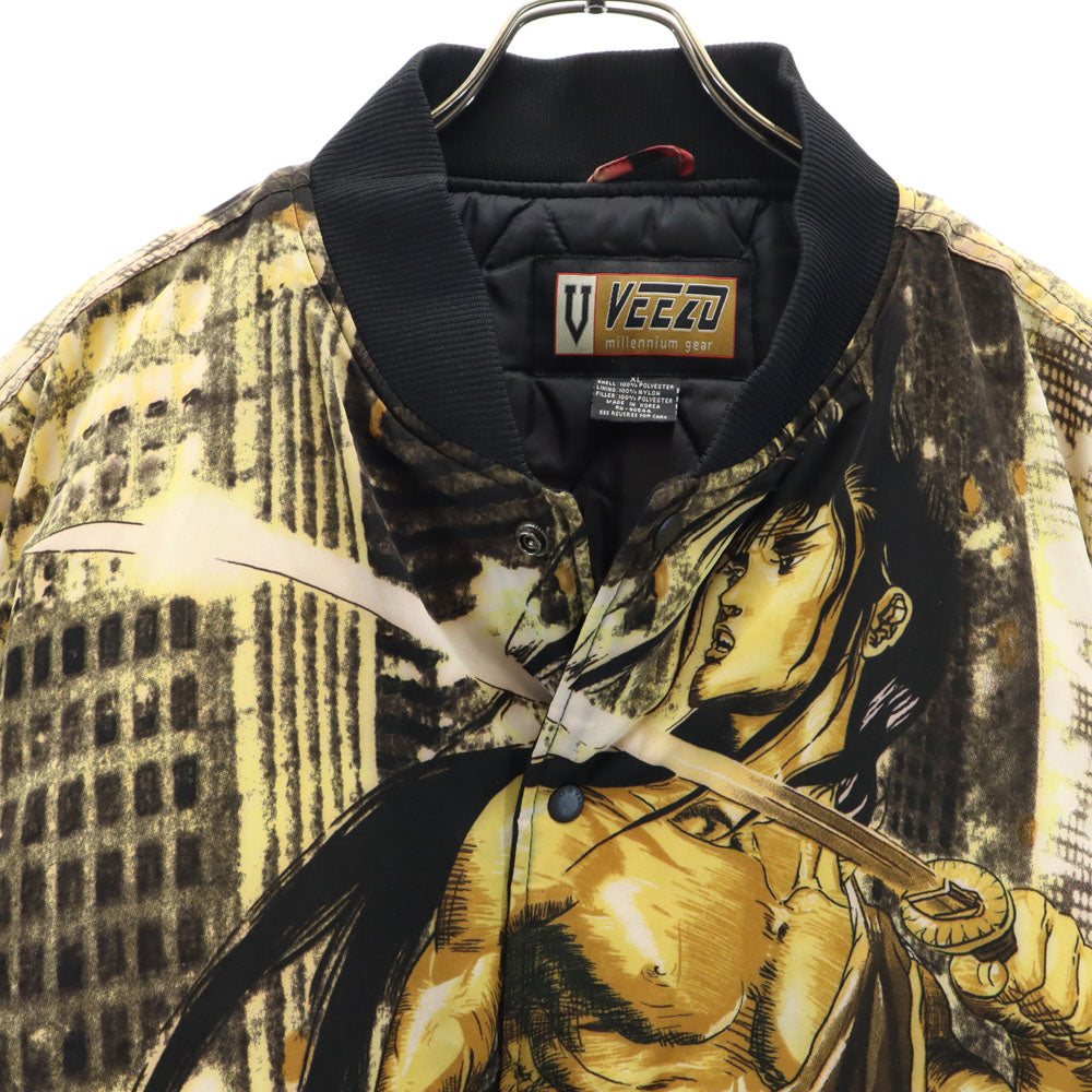 VEELO 90s 00s オールド 中綿ジャケット XL ブラック系 メンズ