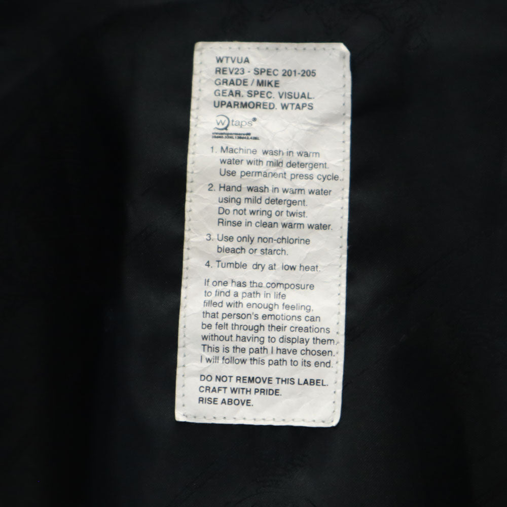 WTAPS ダブルタップス 長袖 シープスキン レザージャケット ブラウン系 羊革 羊皮 メンズ